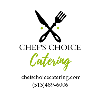 Chefs Choice Catering Circle Logo White